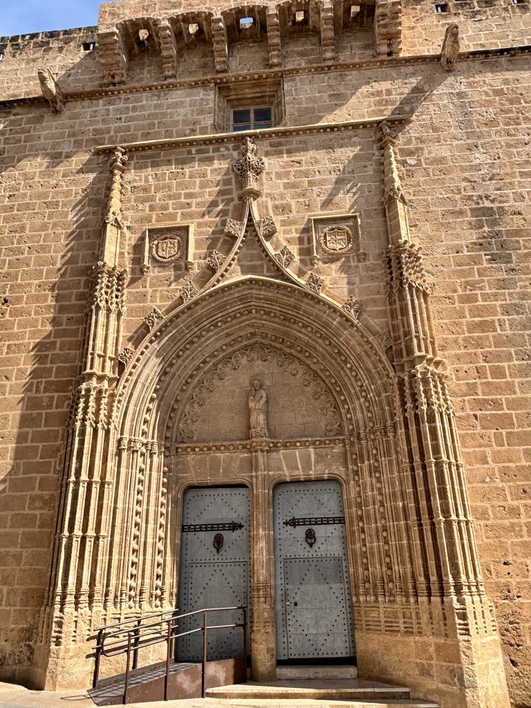 Xabia Old Town Church Isabelline Gothic in style